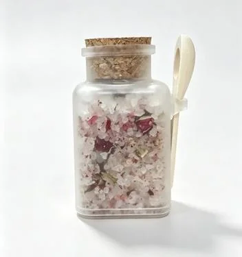 Botanical Bath Salt Bottle packaging preview