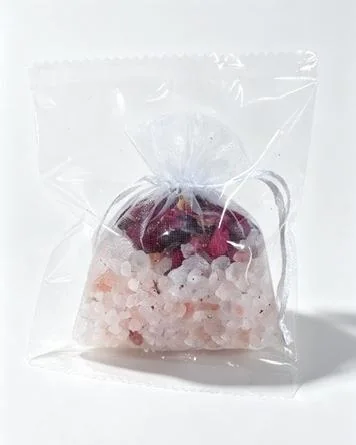 Organza Bath Tea Sachet packaging preview