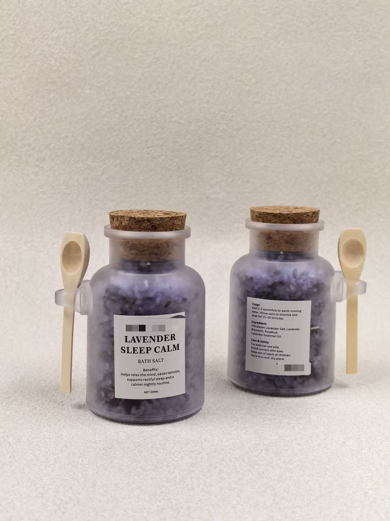 Botanical Bath Salt Bottle - Image 2