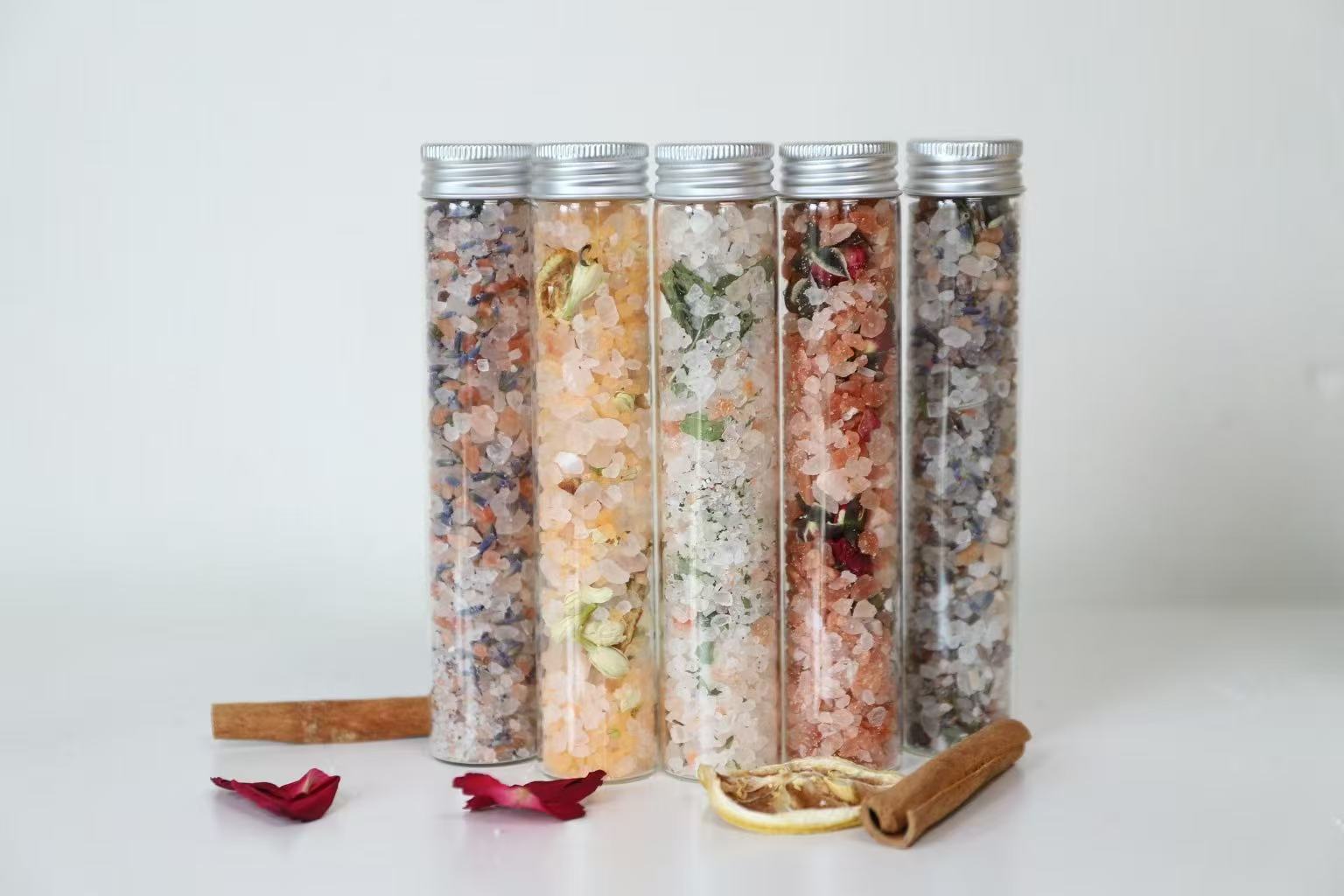 Floral Bath Salt Tube - Image 2