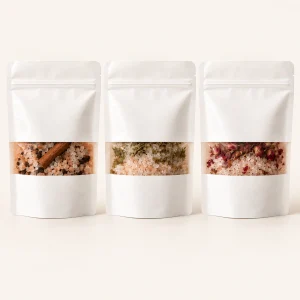 Kraft Window Pouch Bath Salts