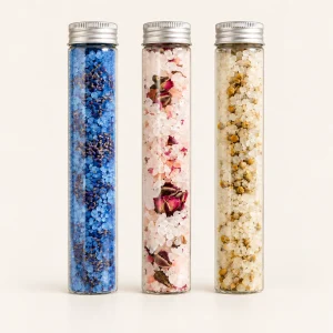 Bath Salts in an Aluminium-Capped Glass Tube