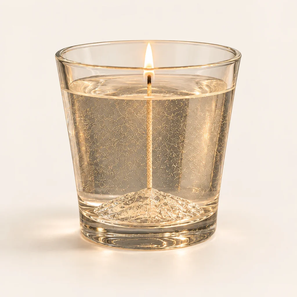 Iceberg Base Glass Candle