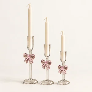 Bow Goblet Candle Holder