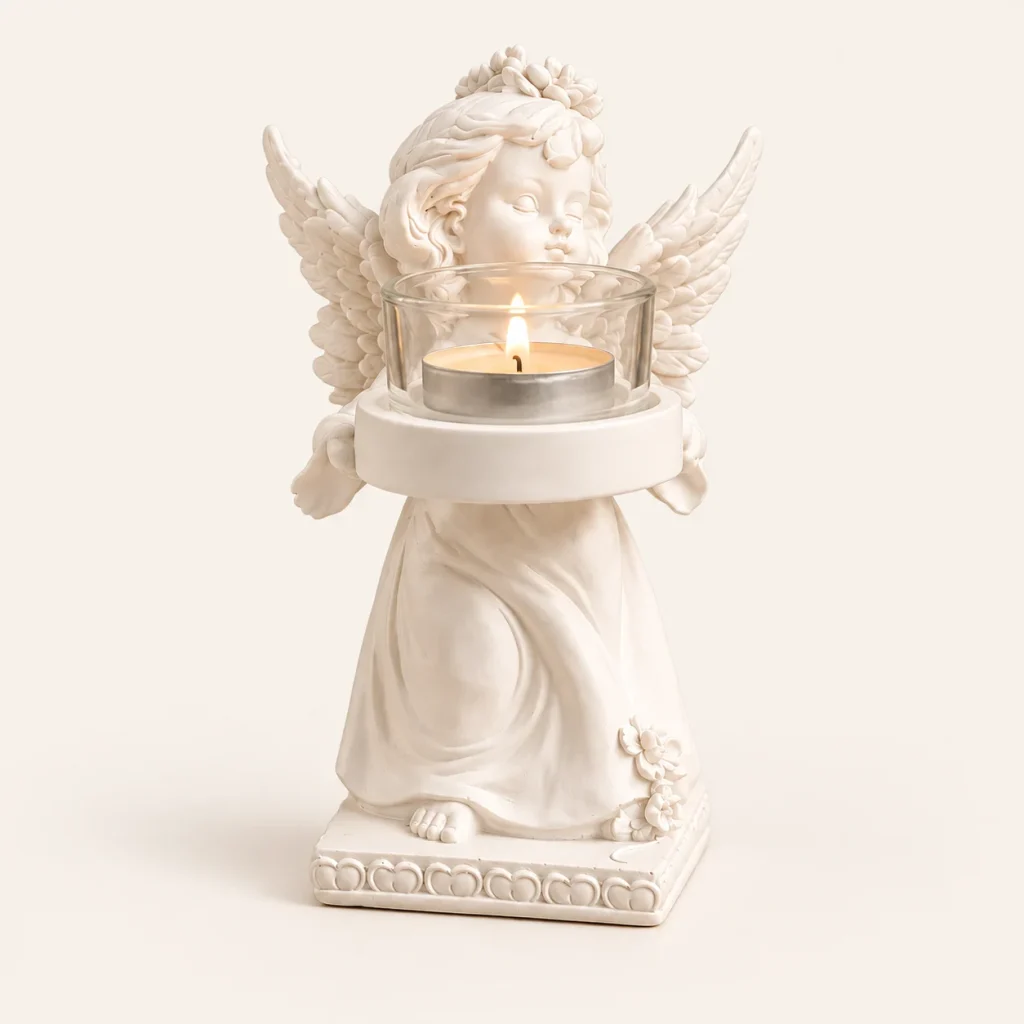 Cherub Candle Holder