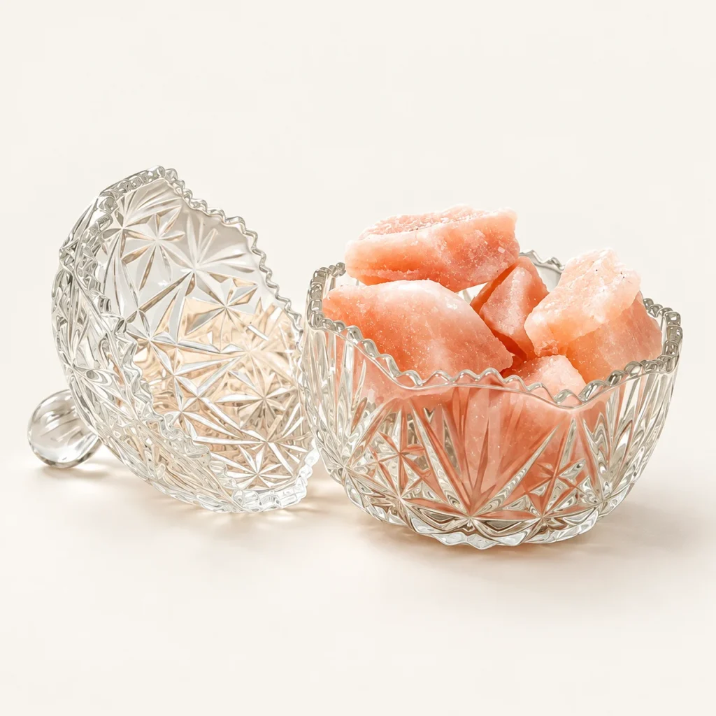 Faceted Glass Salt Rock Diffuser