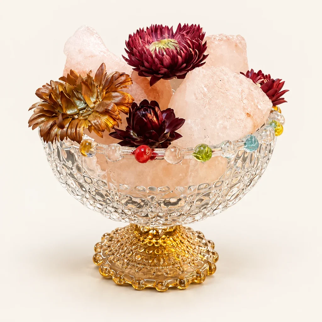 Colourful Bead Salt Rock Diffuser