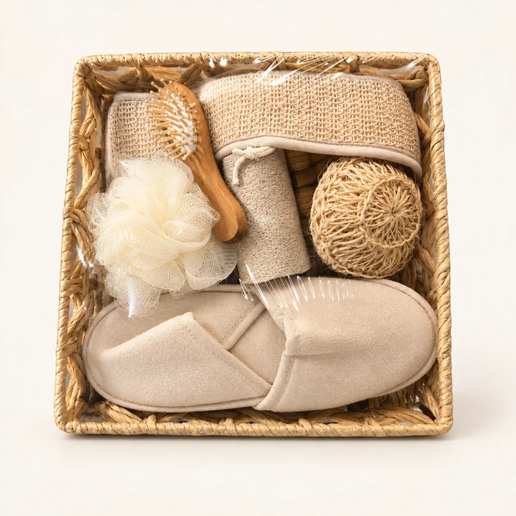 Home Spa Bath Essentials Basket