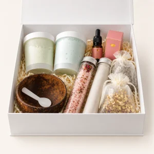DIY Body Scrub & Bath Salt Gift Set
