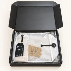 Three Stitched Bath Tea Bags Gift Box (150 g)